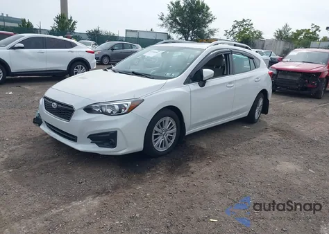 2018 Subaru Impreza 2.0I Premium из США, поврежденный, VIN 4S3GTAB67J3705018